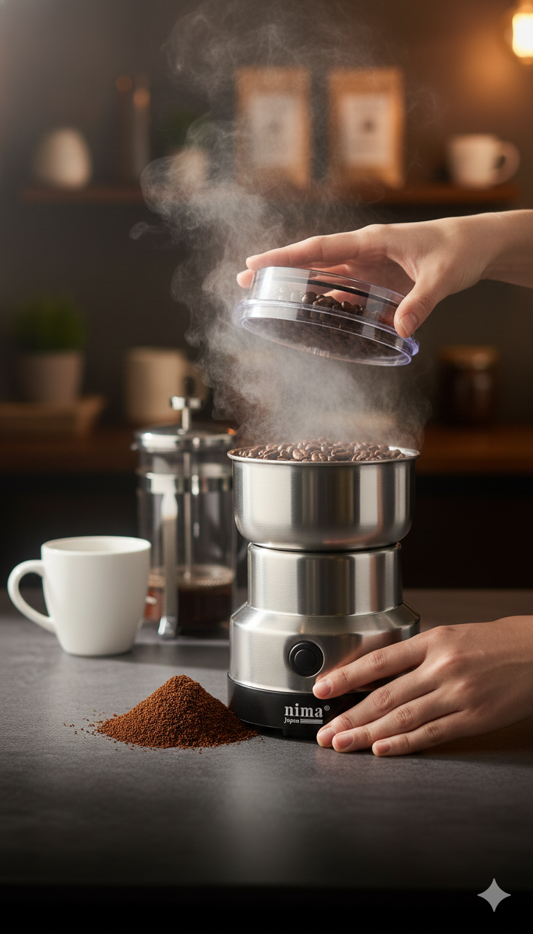 Elektrikli Kahve Baharat Bakliyat Öğütücü Makine